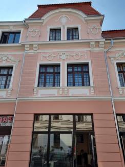 Încă o clădire din centrul Oradiei, reabilitată. S-au terminat lucrările la Palatul Klobusitzky (FOTO)
