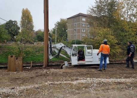 Au început lucrările la noul pod peste Peța, în Oradea (FOTO)