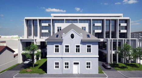 Proiectul imobiliar de pe strada Berzei din Oradea a fost modificat pentru protejarea clădirii de la stradă. Cum va arăta