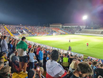 FC Bihor - FCSB: Atmosferă incendiară pe stadionul din Oradea, la meciul anului (FOTO)
