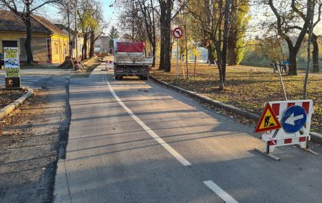 Strada Sfântul Apostol Andrei din Oradea va fi închisă sâmbătă traficului auto