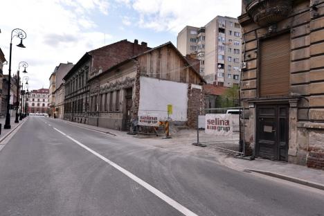 Proiect cu schimbări. Faţada parcării din strada Iosif Vulcan va fi modificată pentru a avea un aspect simetric (FOTO)
