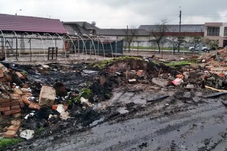 Primăria Oradea a demolat 12 case ridicate ilegal la ieșirea de pe șoseaua de centură spre Oșorhei (FOTO)