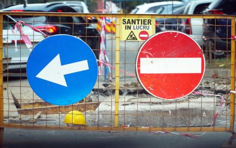 Noi restricții de circulație în Oradea: Ce străzi se închid de data aceasta și pentru cât timp (FOTO)