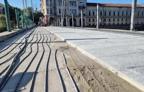 Primăria Oradea: Podul Intelectualilor va fi deschis din 11 septembrie (FOTO)