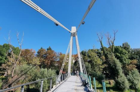 Primăria Oradea: Podul Intelectualilor va fi deschis din 11 septembrie (FOTO)