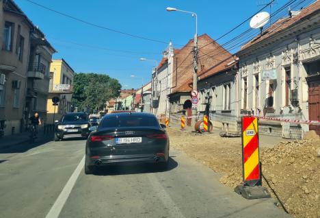Strada Evreilor Deportaţi din Oradea va fi închisă traficului auto toată săptămâna