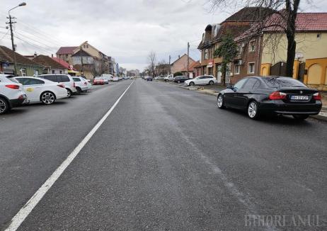 Ocoliţi! Strada Meşteşugarilor din Oradea se închide traficului auto începând de miercuri pentru asfaltare (FOTO)