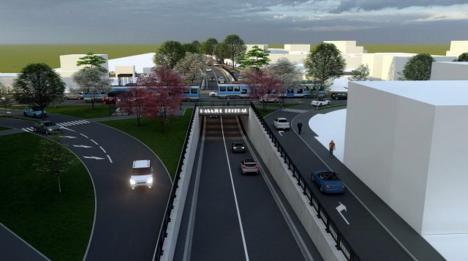 Proiectul pasajului pe sub Bulevardul Decebal, estimat la 22,5 milioane euro, a fost depus spre finanțare pe fonduri europene (FOTO)