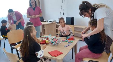 În ajutorul copiilor: Centrul de zi din Calea Clujului, pentru comunitățile defavorizate, a început să funcţioneze (FOTO)