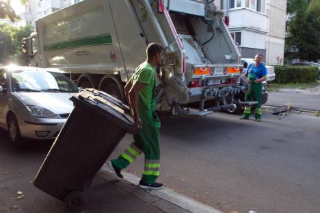 Tarifele pentru colectarea gunoiului de la orădeni se majorează cu 1,8% începând încă din iulie