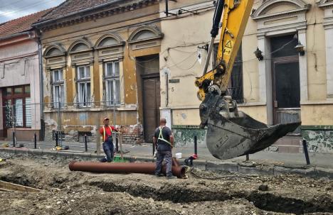 Intersecția străzilor Avram Iancu și Cuza Vodă din Oradea se închide începând de joi traficului auto (FOTO)