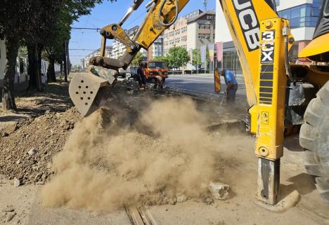 „Un termen strâns”: Muncitorii lucrează și ziua, și noaptea pentru ca tramvaiele să poată circula pe Calea Aradului, din 9 septembrie (FOTO)