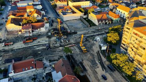 Circulația tramvaielor pe Bulevardul Decebal nu va fi reluată nici în octombrie. Noul termen anunțat de Florin Birta (FOTO)