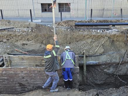 În întârziere. Constructorii vor începe abia vineri lucrările din cel de-al treilea tronson al străzii Avram Iancu din Oradea (FOTO)