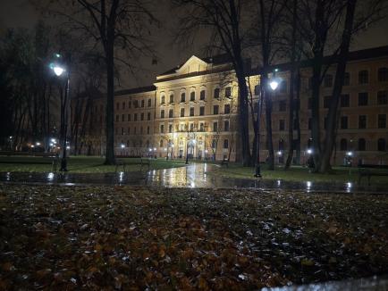 Sărbători ultracentrale: Ca să nu facă risipă, Primăria Oradea a limitat iluminatul de Crăciun la centrul orașului (FOTO)