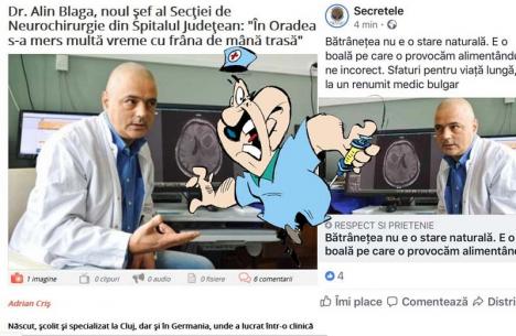 Bulgarul de la Judeţean: Cum a ajuns subiect de fake news un reputat neurochirurg din Oradea (FOTO)