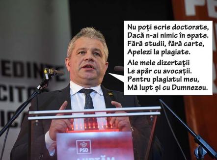 Dottore nu se lasă! Florian Bodog vrea anularea deciziei prin care i s-a retras titlul de doctor, pe motiv de plagiat