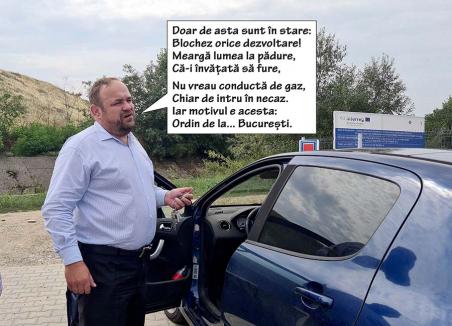 Talpă la gaz: Sorban Levente, primarul din Lugașu de Jos, boicotează traseul noii magistrale de gaz