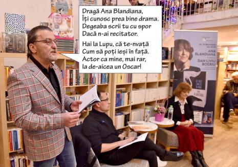 Lupu de Oscar: Cum și-a pus „amprenta” actorul Sebi Lupu pe evenimentul Anei Blandiana