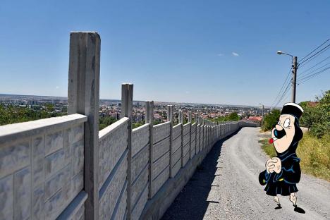 Țepele Maicii Mina: Gardul ridicat abuziv de stareța Mănăstirii Sfintei Cruci a fost „legalizat” de Primăria Oradea (FOTO)