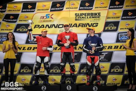 Motocicliştii orădeni, pe podium la ultimele două etape de la Dunlop Romanian Superbike (FOTO)