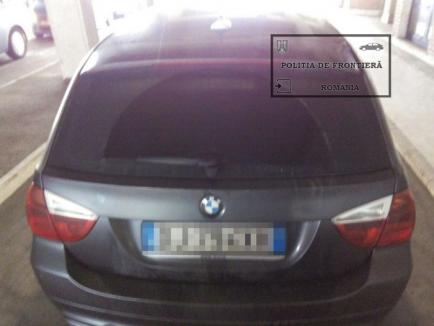 Două maşini furate, un BMW şi un Mini Cooper, oprite în Borş la interval de câteva minute (FOTO)
