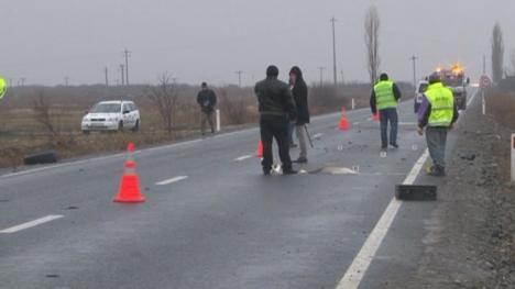 Accident teribil: Un tânăr de 34 de ani a murit nevinovat lângă Salonta (FOTO)