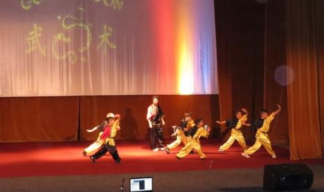 Sportivii clubului de wu-shu Gold Dragon au făcut spectacol de ziua lor (FOTO)
