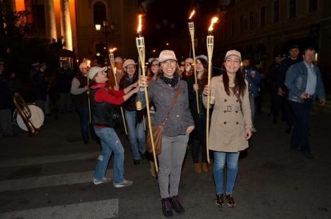 Ora Pământului, sărbătorită la Oradea cu muzică de fanfară (FOTO/VIDEO)