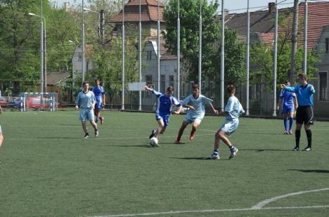 Echipa "Lucian Blaga", aproape de calificarea în semifinalele "Campionii Liceelor - Trofeul FC Bihor"