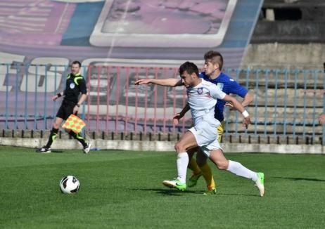 FC Bihor a cedat cu 0-1 duelul cu Olimpia Satu Mare (FOTO)