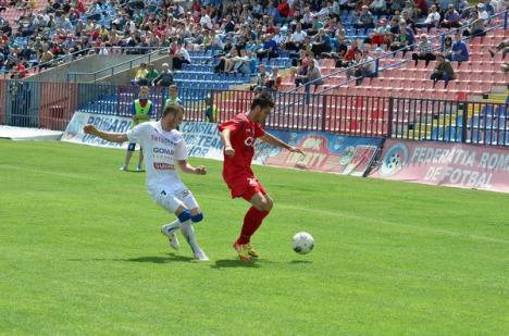 Surpriză: FC Bihor a învins lidera Gloria Bistriţa cu 2-0 (FOTO)