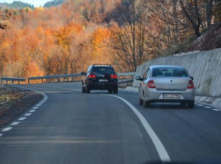 Drum nou şi bun până la Padiş. Poate fi parcurs şi cu Maybach-ul (FOTO)