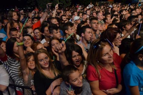 Şi mai mulţi spectatori la Music Mix Evo: Orădenii au strigat pentru Andra şi Connect-R (FOTO/VIDEO)