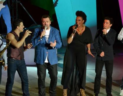 Horia Brenciu, show maraton cu HB Orchestra şi concurenţii de la Vocea României (FOTO)