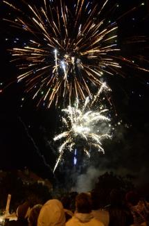 Ziua Oradiei s-a încheiat cu un spectaculos foc de artificii (FOTO/VIDEO)