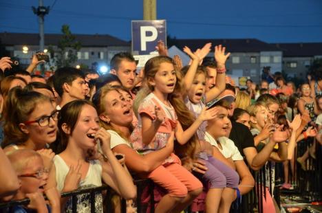 Şi mai mulţi spectatori la Music Mix Evo: Orădenii au strigat pentru Andra şi Connect-R (FOTO/VIDEO)