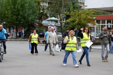 Bicicleta, cel mai rapid mijloc de transport în Oradea. Peste 500 de orădeni au pedalat victorioşi prin oraş (FOTO/VIDEO)