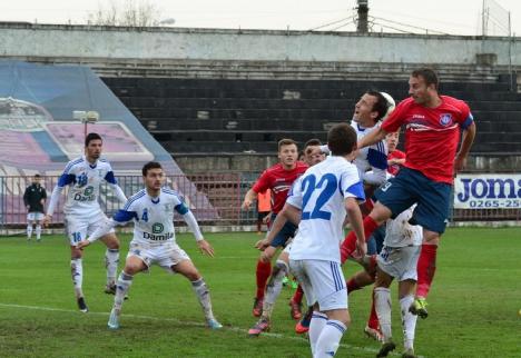 FC Bihor a cedat cu 0-1 jocul cu CSM Râmnicu Vâlcea (FOTO)