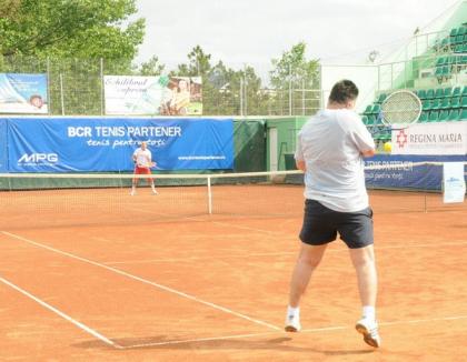 La BCR Tenis Partener, orădenii au câştigat o singură categorie