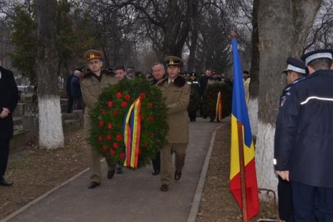 Memoria eroilor Revoluţiei Române, cinstită cu onoruri militare (FOTO)