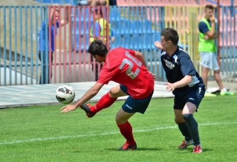 FC Bihor a învins cu 1-0 Minerul Motru şi a urcat pe locul II în play-out (FOTO)