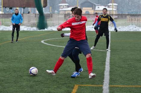 FC Bihor a învins cu 4-0 echipa FC Hidișel, în debutul jocurilor amicale (FOTO)