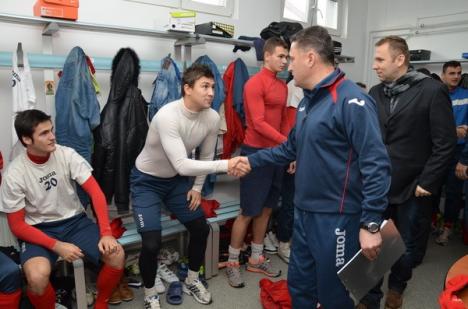 FC Bihor s-a reunit cu noul antrenor şi are în lot un jucător al CFR Cluj (FOTO)