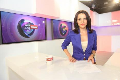 Digi 24 Oradea începe luni emisia: Oana Mudura prezintă jurnalul în prime-time (FOTO)