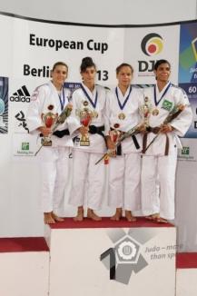 Larisa Florian şi Vlad Vişan, învingători la Cupa Europeană de judo juniori U21 de la Berlin