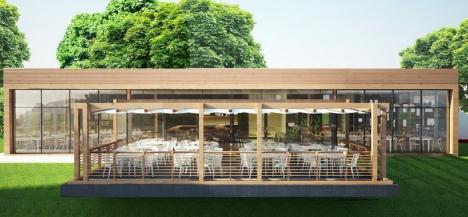 River-lounge la Oradea: Anul viitor, oraşul va avea primul restaurant-lounge amplasat pe malul Crişului Repede (FOTO)