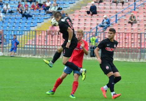 Debut cu stângul: FC Bihor a cedat cu 1-3 jocul cu Fortuna Poiana Câmpina (FOTO)