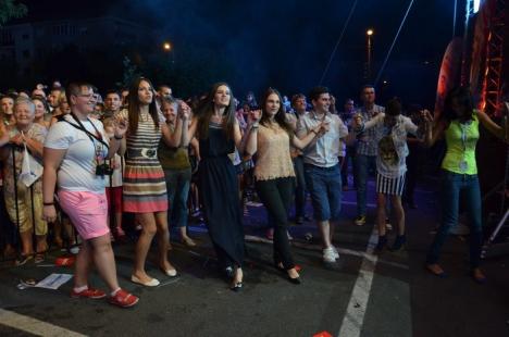 Şi mai mulţi spectatori la Music Mix Evo: Orădenii au strigat pentru Andra şi Connect-R (FOTO/VIDEO)